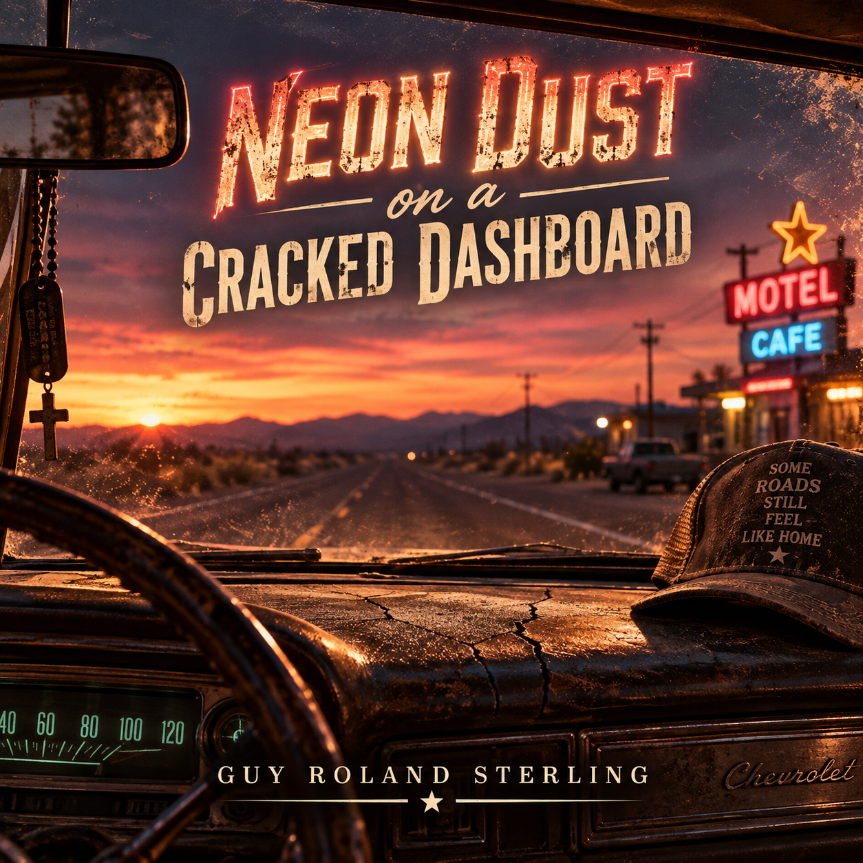 Neon Dust on a Cracked Dashboard cover art
